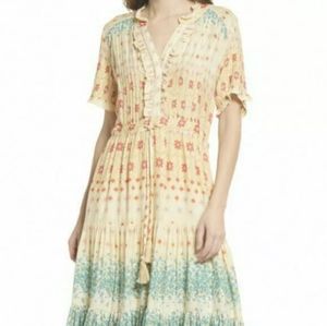 Free People XL Rare Feelings Tiered Dress